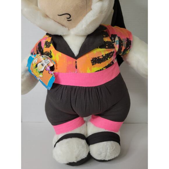 Vintage ACE Novelty Co. Droopy Dog Plush Stuffed Animal MGM 1990s 21" w/ Tags - Picture 2 of 7